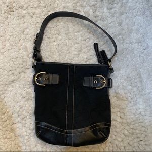 Authentic coach shoulder bag